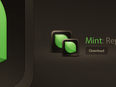 Mint Banner banner brown icons