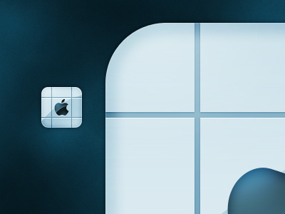 Apple Store Icon blue icon replacement