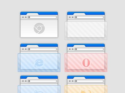 Browser Icons browser chrome explorer firefox icons ie internet opera safari