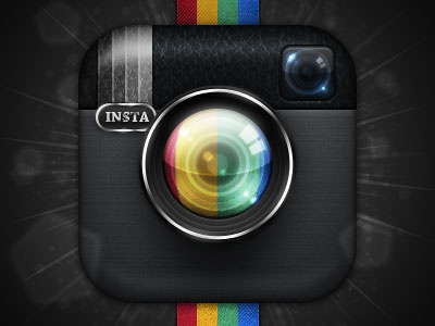 Something Is Coming...rebound.... app camera colorful dark icon instagram web