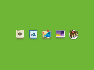 More Icons icons cake map photos plate food