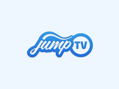 Jump.TV Logo blue jumptv logo