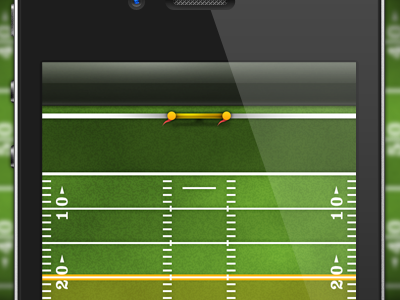 Football iPhone UI