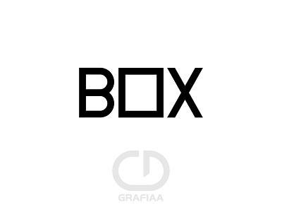 Box writing inspiration branding design flat icon identity illustration illustrator lettering logo vector