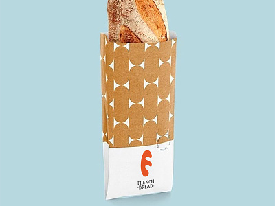 French Bread 🥖 branding design illustrator logo vector