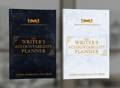 Writer's Accountability Planner by Alyssa Markins & Chi Obasi book book cover book cover design book covers cover design graphic design photosop professional professional book cover design