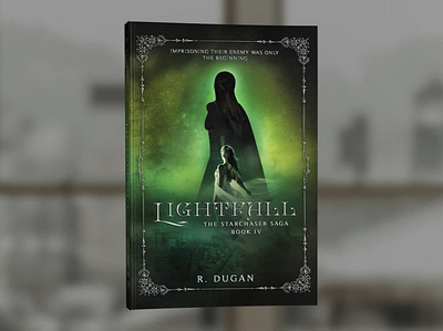 The Starchaser Saga - Lightfall by R. Dugan book book cover book cover design book covers cover design graphic design photosop professional professional book cover design