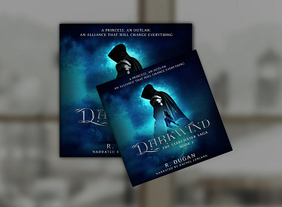 Darkwind by Renee Dugan audiobook audiobooks book cover cover design graphic graphic design photosop professional professional book cover design