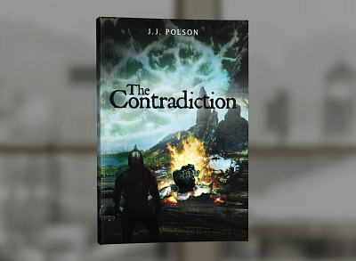 The Contradiction by J.J. Polson book book cover book cover design cover design graphic design professional professional book cover design