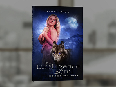 The Intelligence Bond by Keylee Hargis book book cover cover design graphic design professional professional book cover design