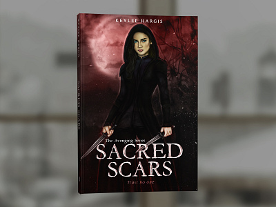 Sacred Scars by Keylee Hargis book book cover cover design graphic design professional professional book cover design