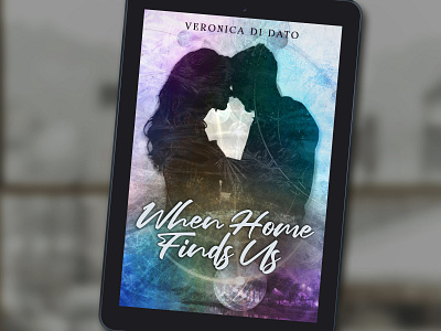 When Home Finds Us by Veronica Di Dato book book cover cover design graphic design professional professional book cover design