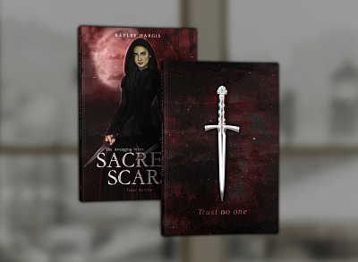 Sacred Scars by Keylee Hargis book book cover cover design graphic design professional professional book cover design