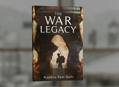 The War Legacy by Nandita Pant Joshi book book cover cover design graphic design professional professional book cover design