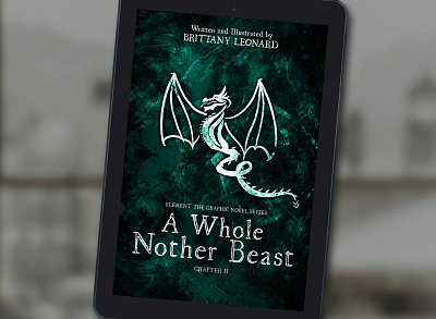 A Whole Nother Beast by Brittany Leonard book book cover cover design graphic design professional professional book cover design