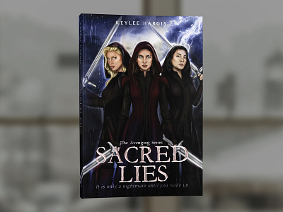 Sacred Lies by Keylee Hargis book book cover cover design graphic design professional professional book cover design