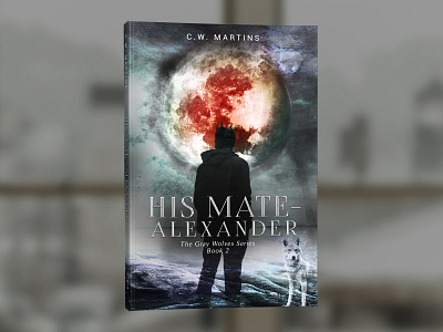 His Mate - Alexander by C. W. Martins book book cover cover design graphic design professional professional book cover design