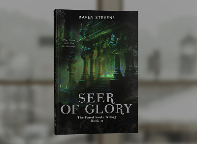 Seer of Glory by Raven Stevens book book cover cover design graphic design professional professional book cover design