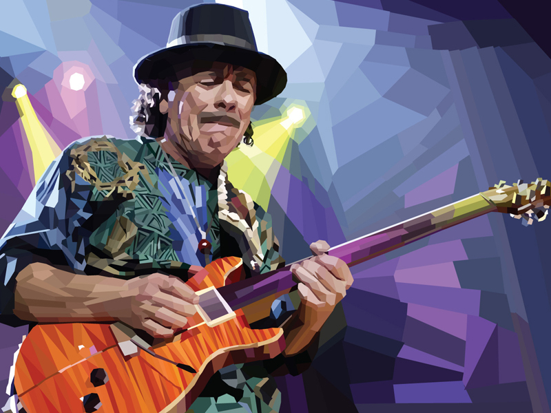 carlos santana best guitarist