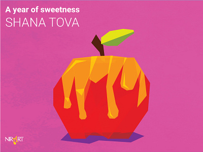 A year of sweetness SHANA TOVA art card design greeting hasana illustration rosh vector