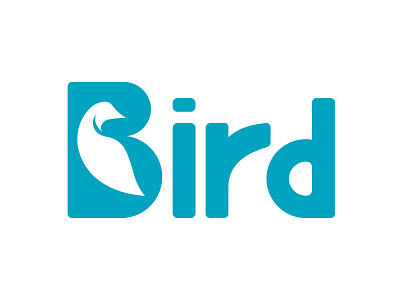 Bird logo art bird character drawing illustration logo nature typogaphy vector