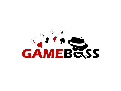 GameBoss character gambling game mascot mascotlogo playful poker