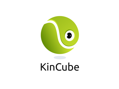 Kincube 3d logo camera coach practice tennis video