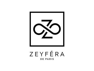 Zeyfera fashion luxurious minimalist modern monogram simple sophisticated