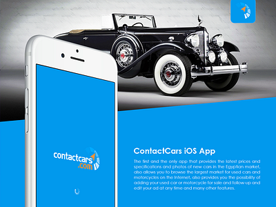 ContactCars iOS App contactcars design mobile app