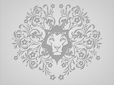 King of Ornaments ornaments lion free throw