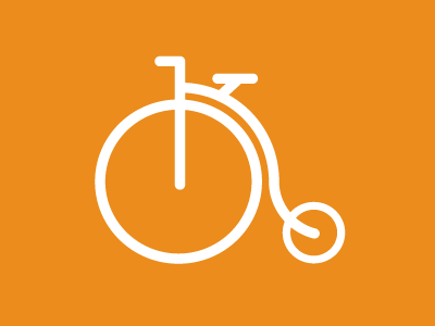 Old Bicycle Icon