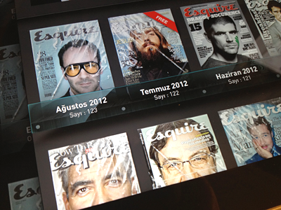 Magazine Rack ipad magazine rack shelf glass cover grid