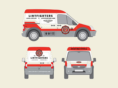 Van Wrap car cruise fighter fire truck van vehicle