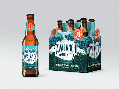 Breckenridge Brewery Rebrand beer craft packaging