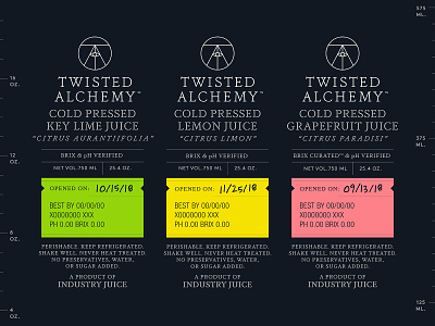 Twisted Alchemy Labels