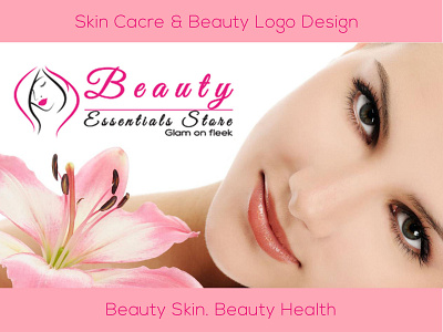 Skin Care & Beauty Logo Design beauty logo creative logo design flat logo design illustrator design logo logo design photoshop design unique logo design