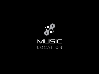 MUSIC LOCATION LOGO branding identity creative logo design flat logo design illustrator design logo logo design logo design branding music music logo unique logo design