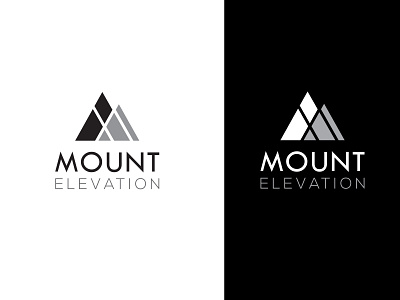 Mount Elevation Logo branding identity creative logo design flat logo design illustrator design illustrator logo logo logo design logo design branding mount elevation photoshop design smart logo unique logo design