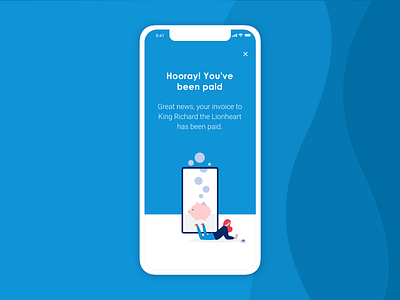 Invoicing app | You've been paid