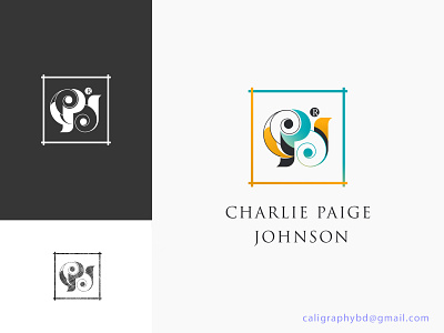 CPJ abstract Logo Design