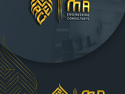 Arabic And English Mixed Logo By Design Think On Dribbble