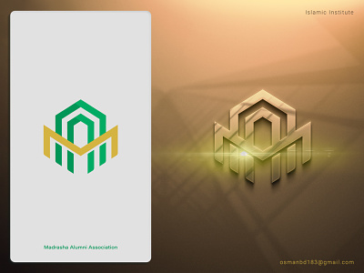 MAA Logo Design for Islamic Institute. best logo designer book logo institute logo logo designer maa logo minimal modern modern logo typo graphy logo