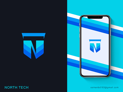 North Tech Logo Design