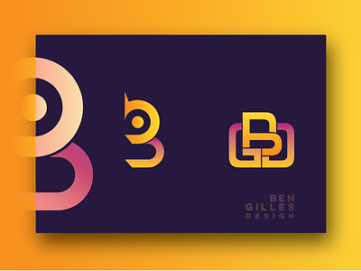BG and BGD Logo bg bgd branding design logo
