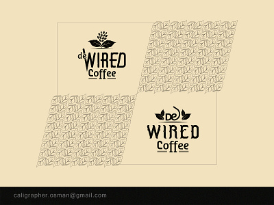 de Wired Coffee coffee design logo