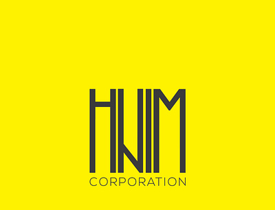 HNIM logo Idea brand design brand identity design graphicdesign illustrator logo logo design logos logotype typography