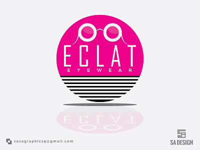 ECLAT Eye wear Logo Design