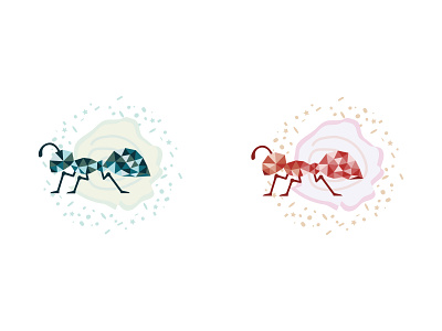 Ant Polygonal Vector 111