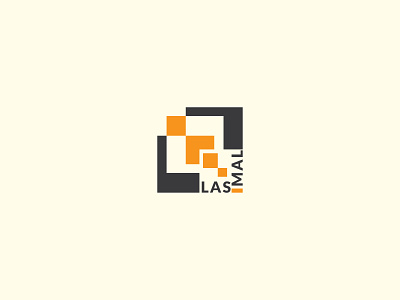 Logo Design -LasMal brand design brand identity branding branding design company logo creative design illustration illustrator logo logo design logodesign logomark logomarks logos logotype logotypes minimalist typography