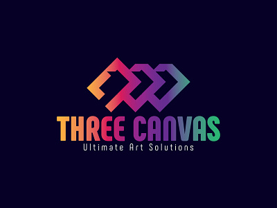 3 Canvas logo by Shaef Ahmed Shaheedee on Dribbble